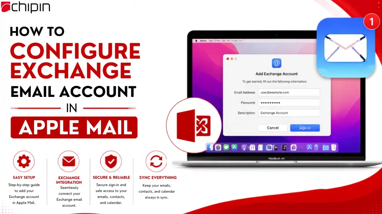How to Configure Exchange Email Account in Apple Mail