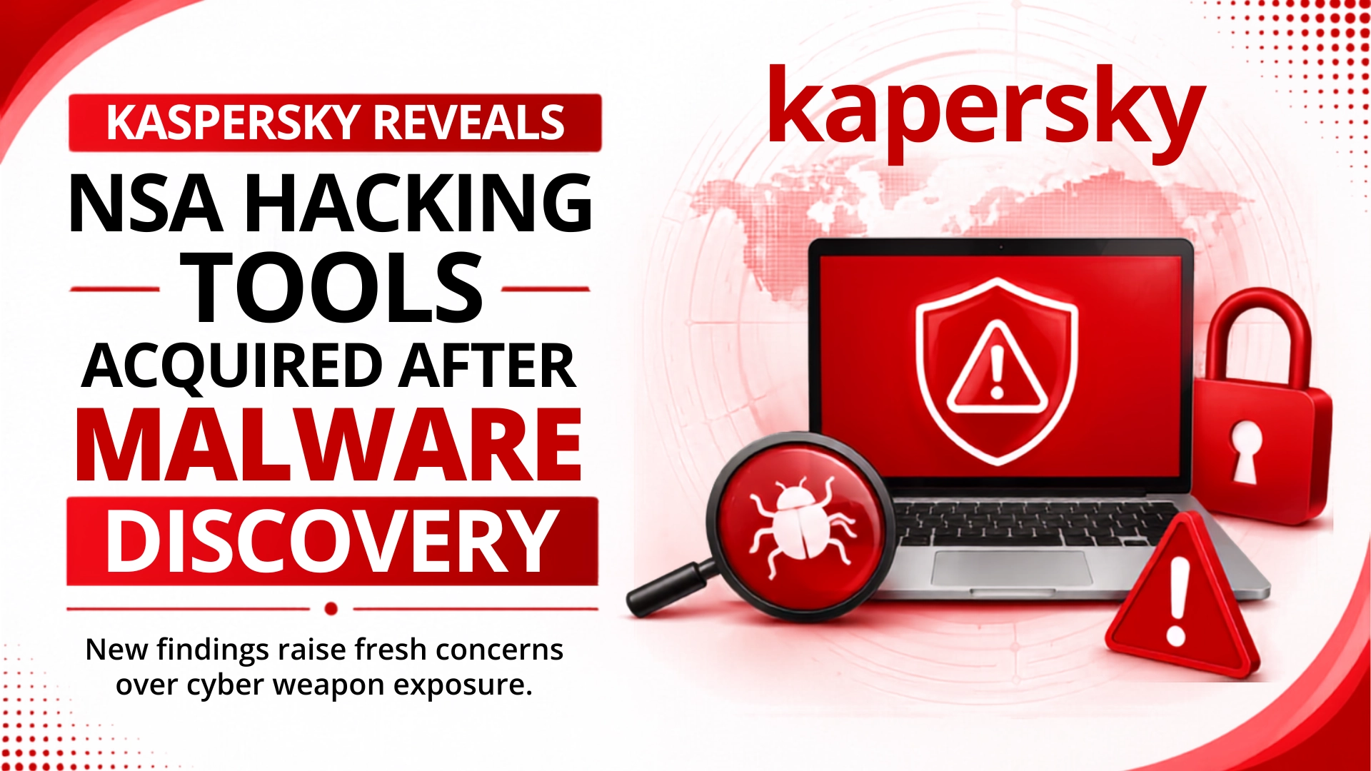 Kaspersky says NSA Hacking Tools Obtained after Malware was Found