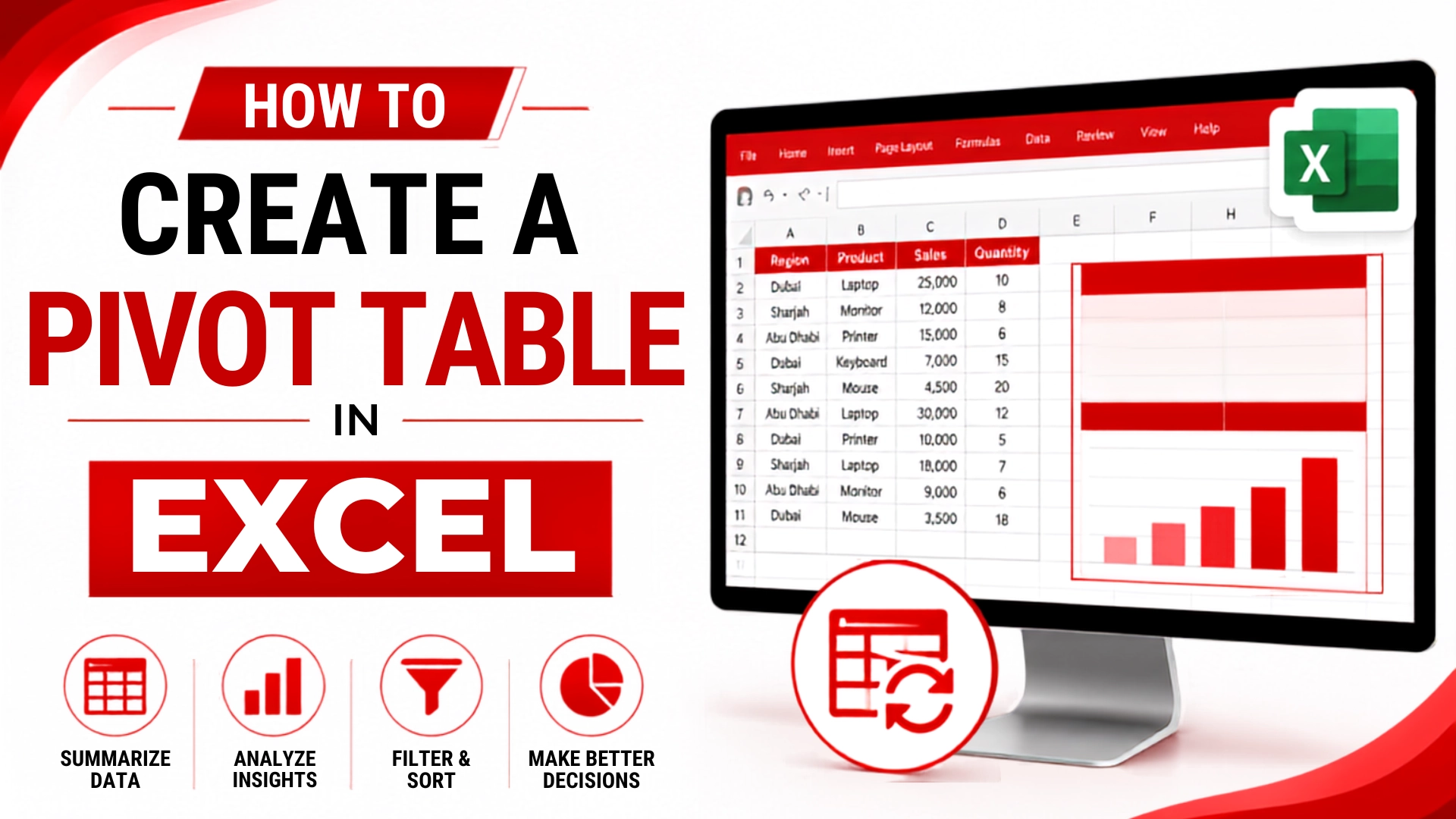 How to Create a Pivot Table in Excel