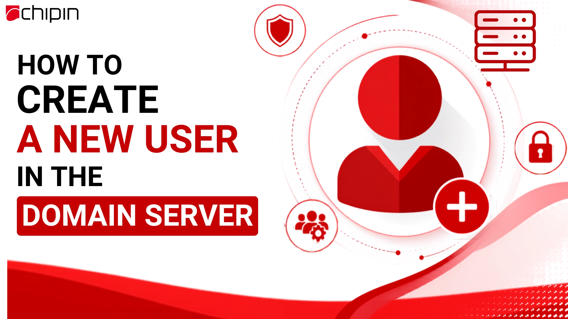 How to create a new user in the Domain server