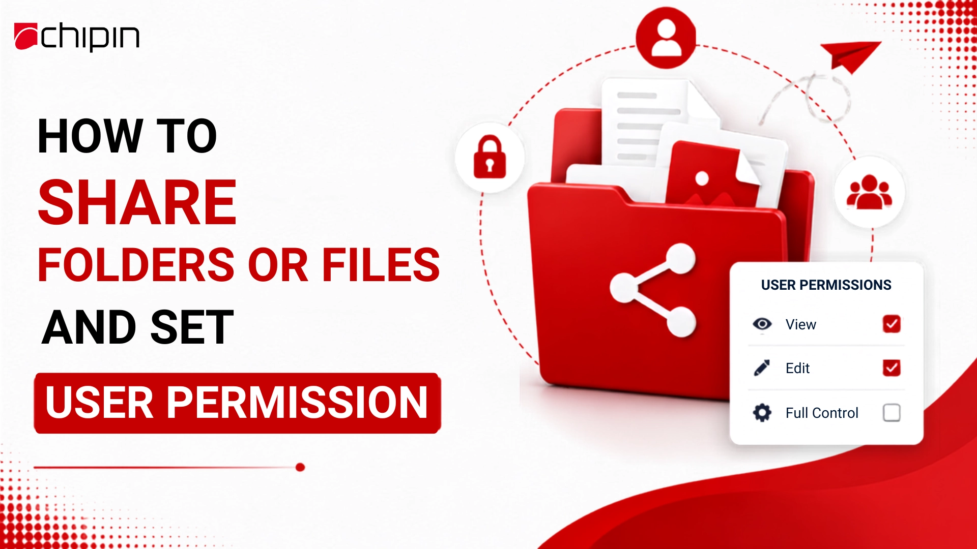 How to Share Folders or Files and Set User Permission