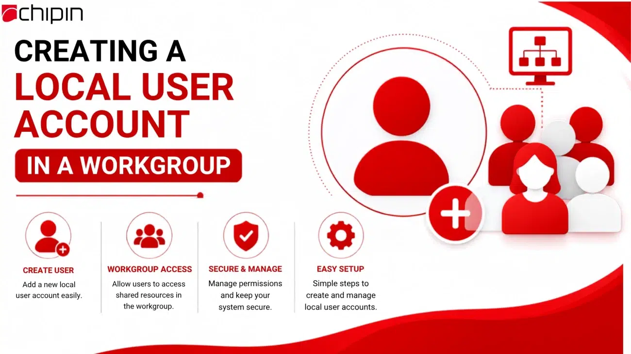 Creating a Local User Account in a Workgroup