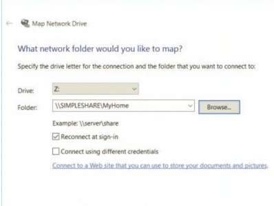 How to Map a Network Drive in Windows 10