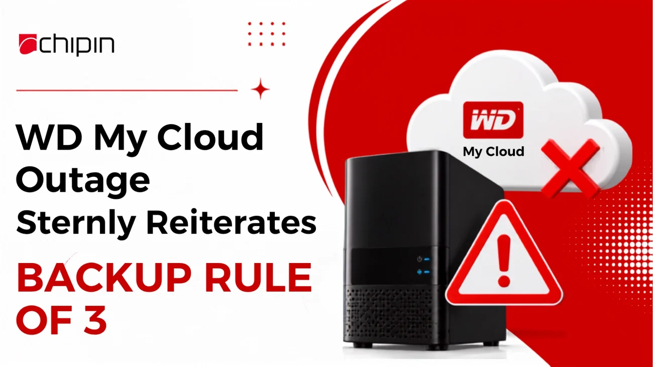 WD My Cloud Outage Sternly Reiterates Backup Rule of 3