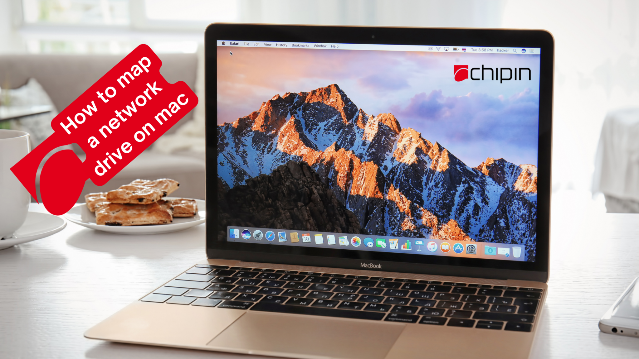 How to map a network drive on mac