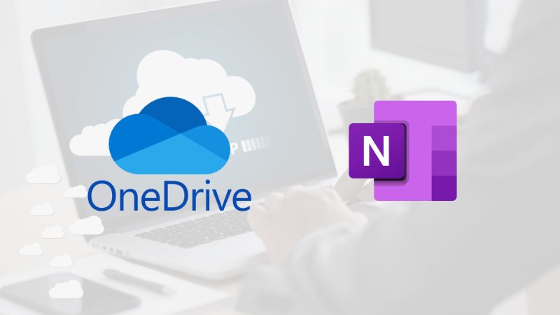 OneDrive Logo, OneNote Logo