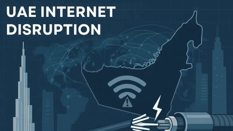Internet Disruption in UAE after Red Sea cables severed
