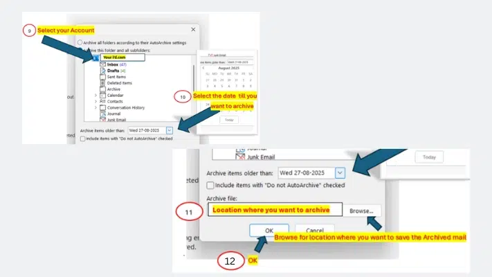 Configure Archive Settings