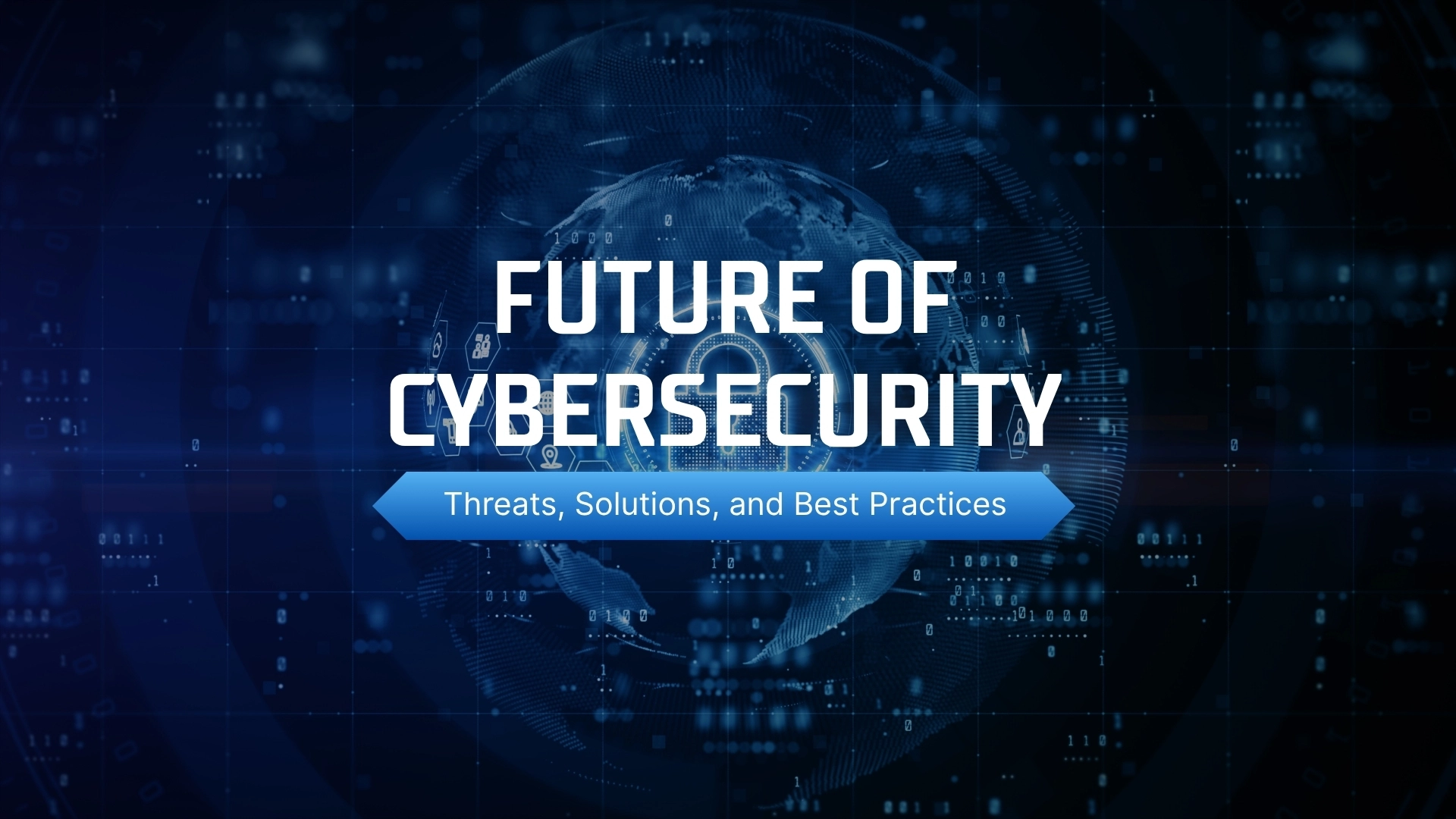 Blue and Black Modern Cyber Security Presentation 5