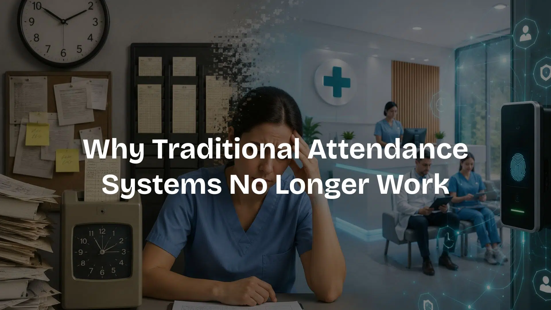Biometric Attendance System for Clinics 2 Why Traditional Attendance Systems No Longer Work