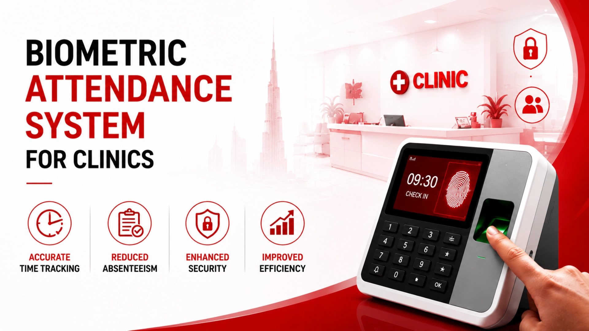 Biometric Attendance System for Clinics