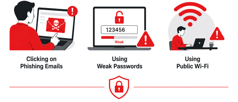 When Security Tools Aren't Enough: The Human Factor in Cybersecurity 3 Common human errors in cybersecurity
