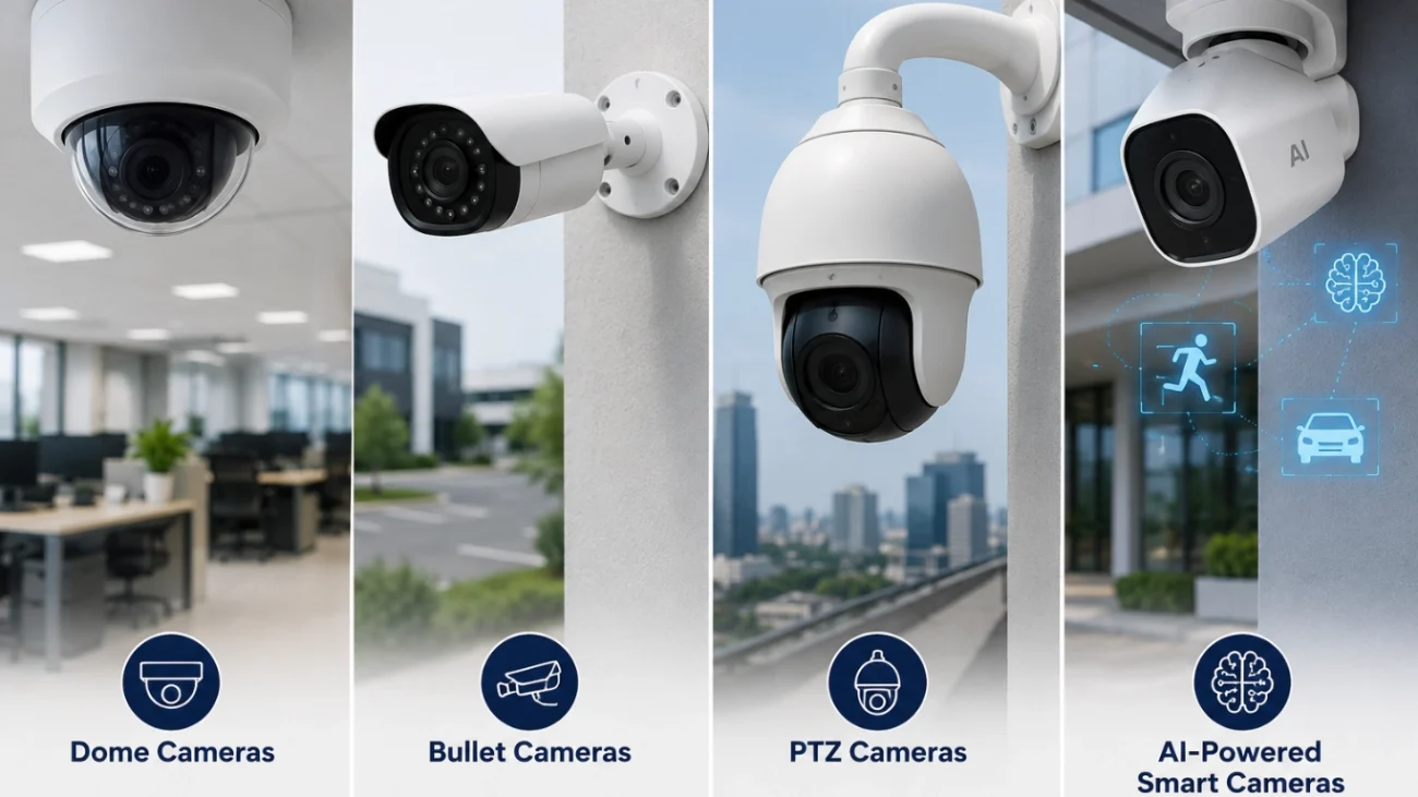 Choosing the Right CCTV Cameras for Your Office