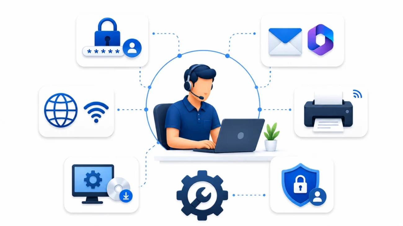 IT Issues an IT Helpdesk Can Resolve