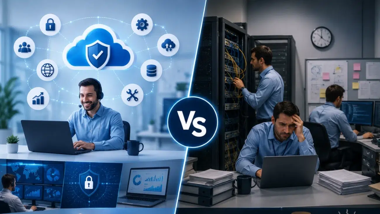 Managed IT Services vs. In-House IT Team