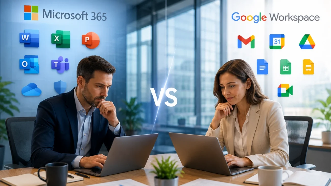 Microsoft 365 vs Google Workspace