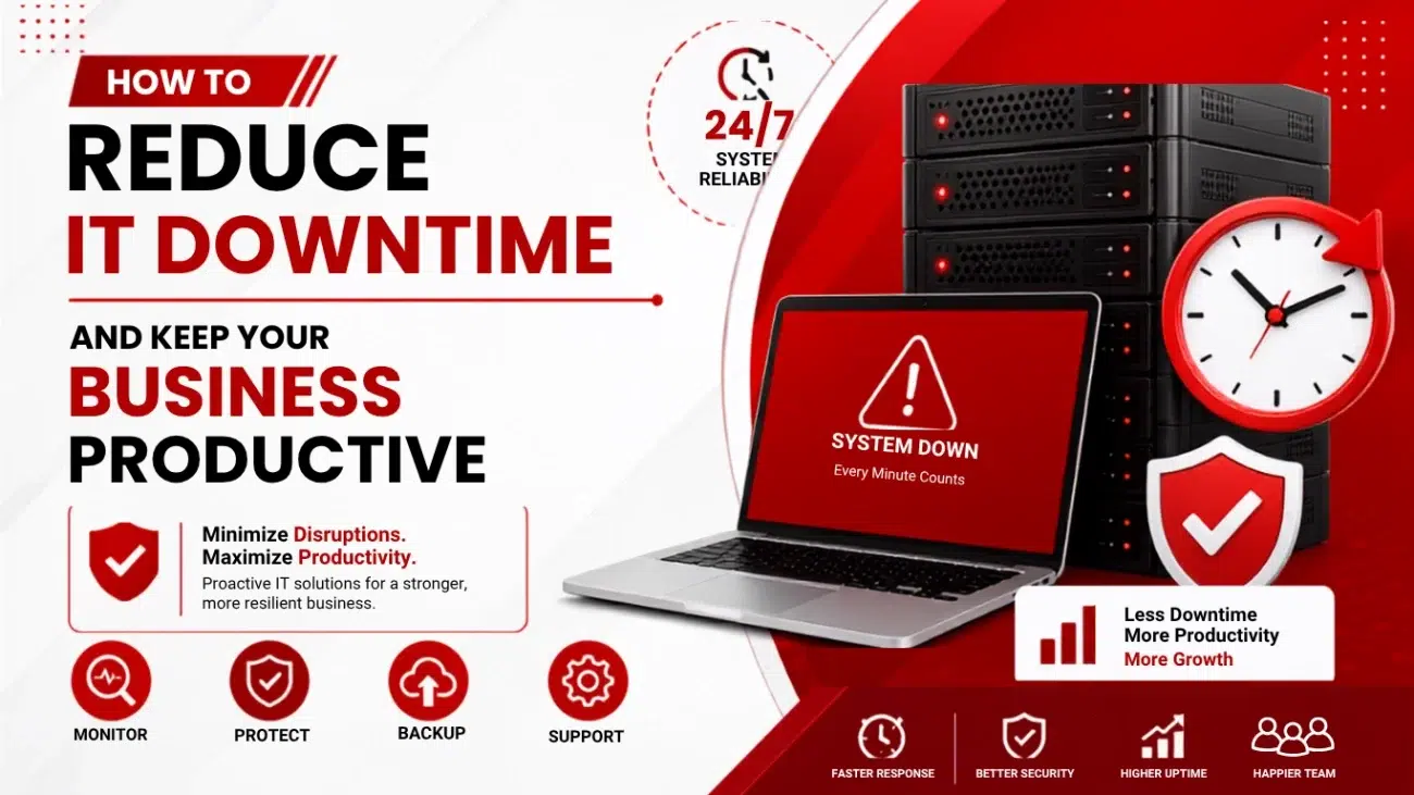 How to Reduce IT Downtime and Keep Your Business Productive
