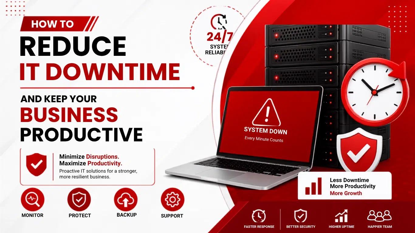 How to Reduce IT Downtime and Keep Your Business Productive