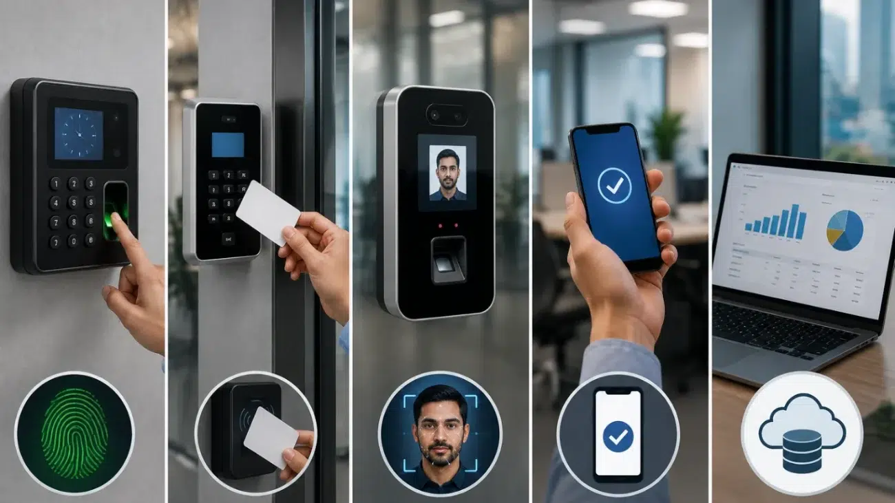 Different Types of Time Attendance Systems