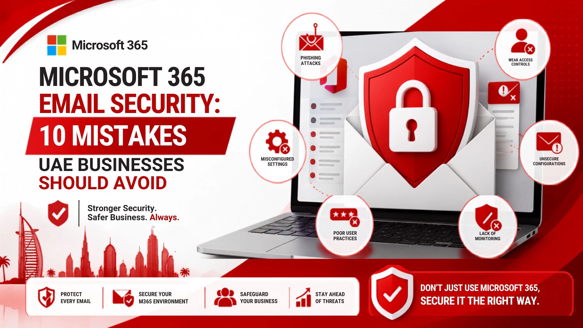 Microsoft 365 Email Security 10 Mistakes UAE Businesses Should Avoid in 2026