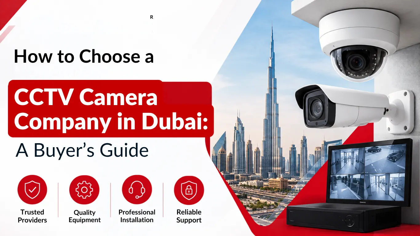 How to Choose a CCTV Camera Company in Dubai A Buyer's Guide