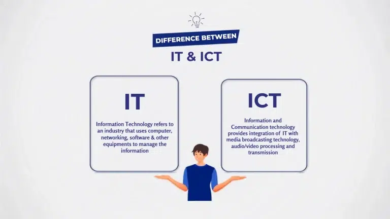 ICT vs IT What Is the Difference