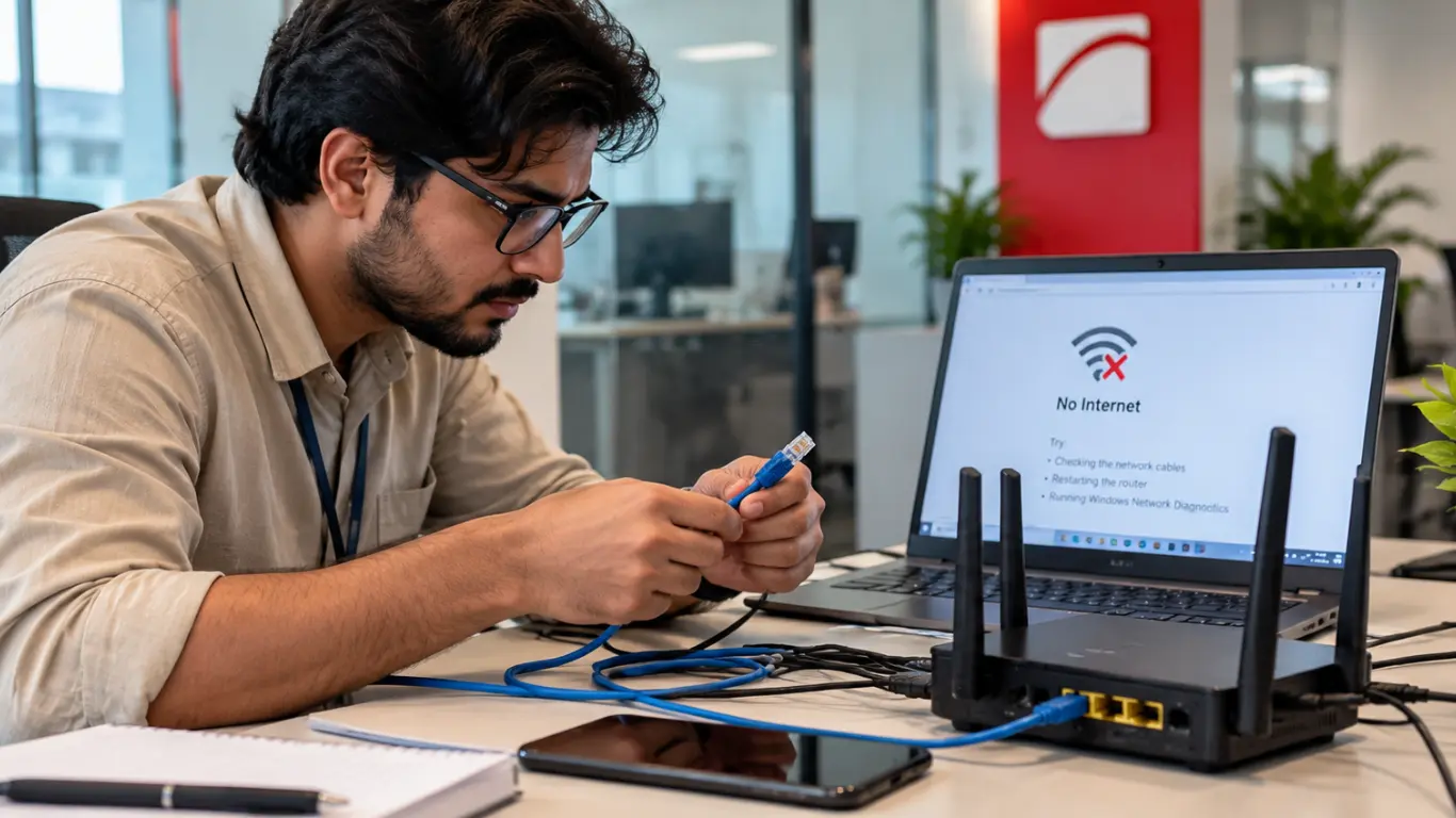 Internet Slow in UAE: What's Causing It and How to Fix It 2 Is it the cable or your Wi-Fi A five-steps self-check