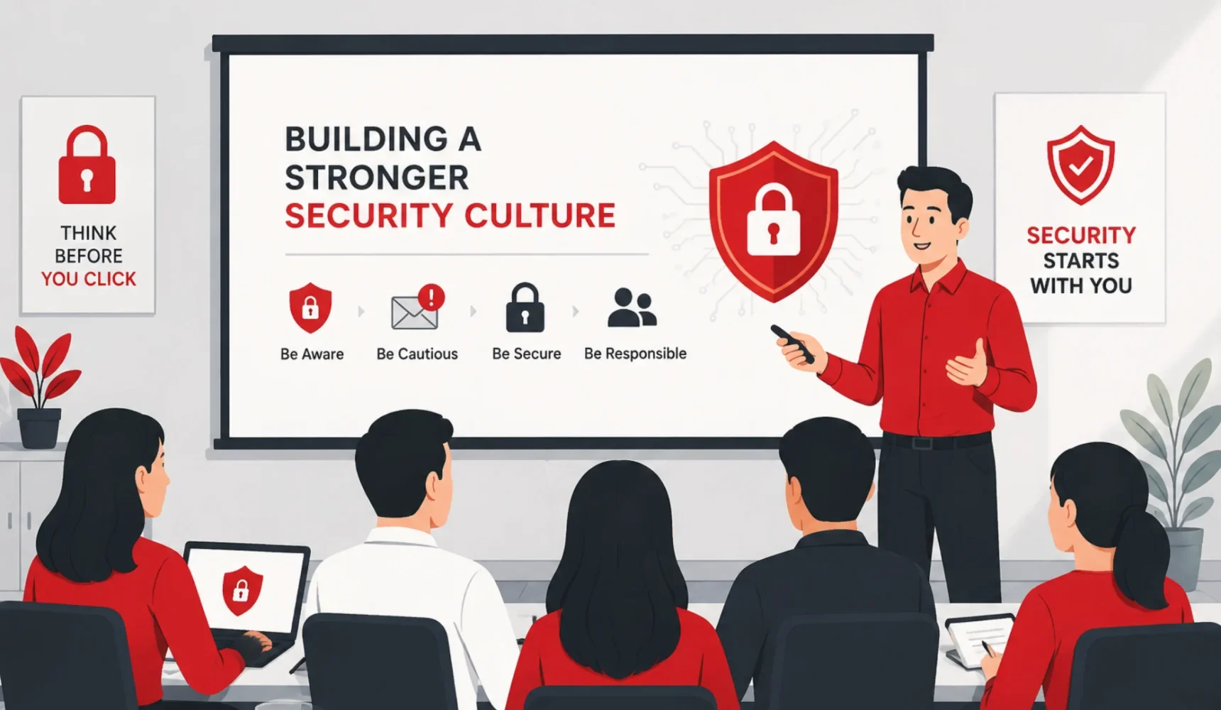 Employee cybersecurity awareness training